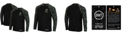 Colosseum Men's Black Auburn Tigers OHT Military-Inspired Appreciation Camo Raglan Long Sleeve T-shirt